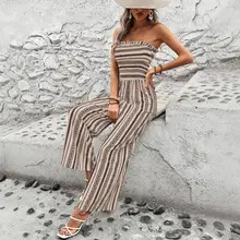 Plus Size Cotton Plaid Wide Leg Pants Skirt Set — feature 12