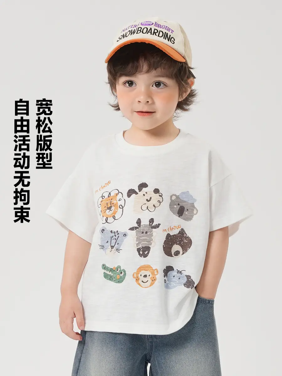 Right European Style Boys Cotton T-Shirt Summer 2026 - Image 11