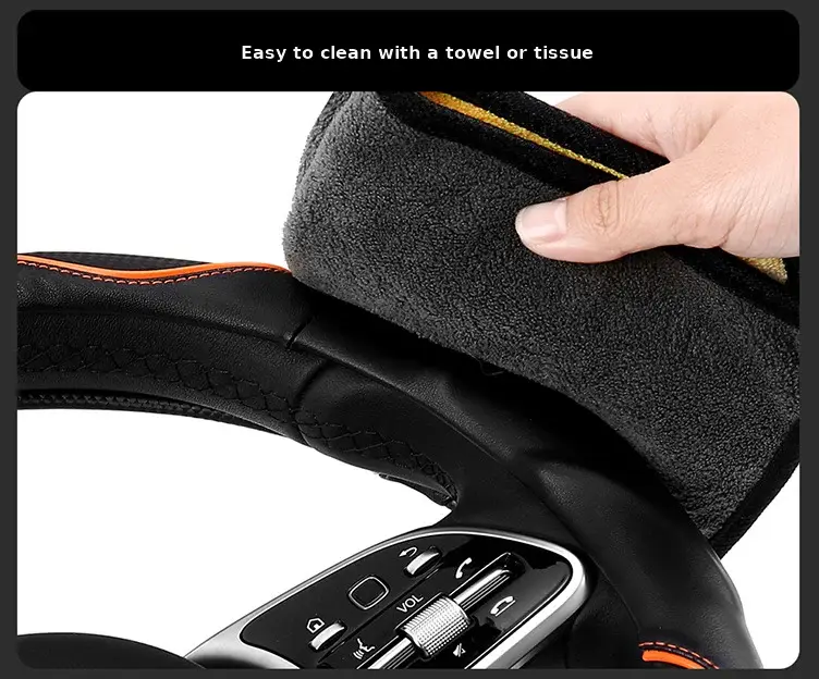 2025 3D Cheetah Car Steering Wheel Cover Oć 38CM â feature 15