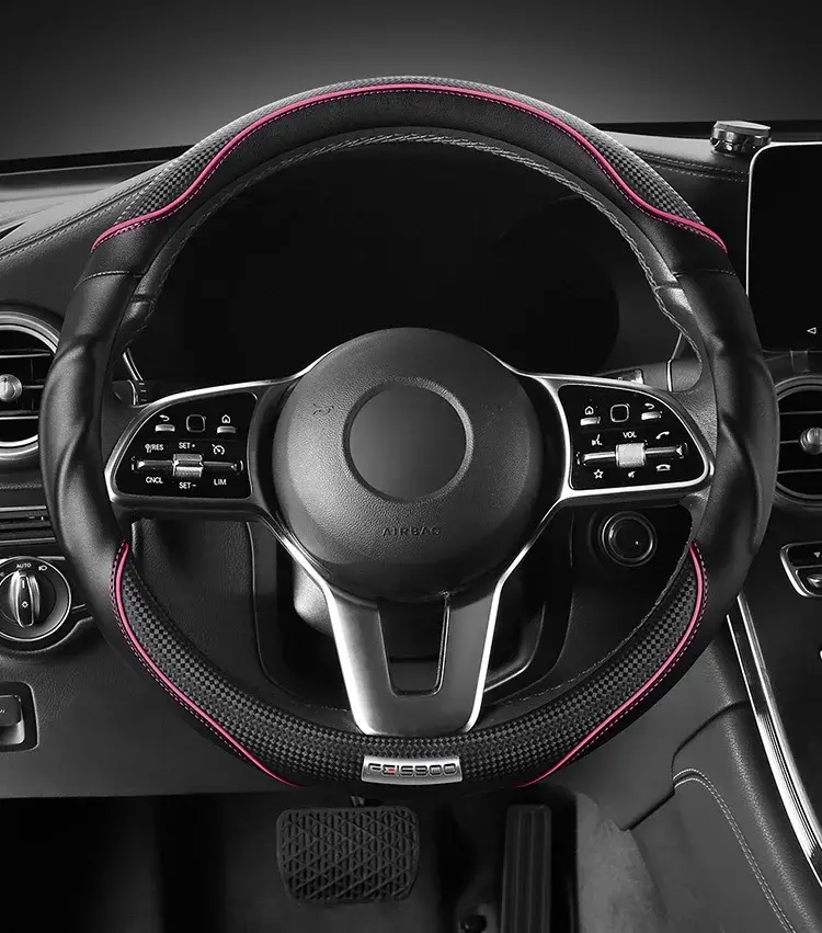 2025 3D Cheetah Car Steering Wheel Cover Oć 38CM â feature 22