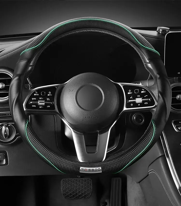 2025 3D Cheetah Car Steering Wheel Cover Oć 38CM â feature 24