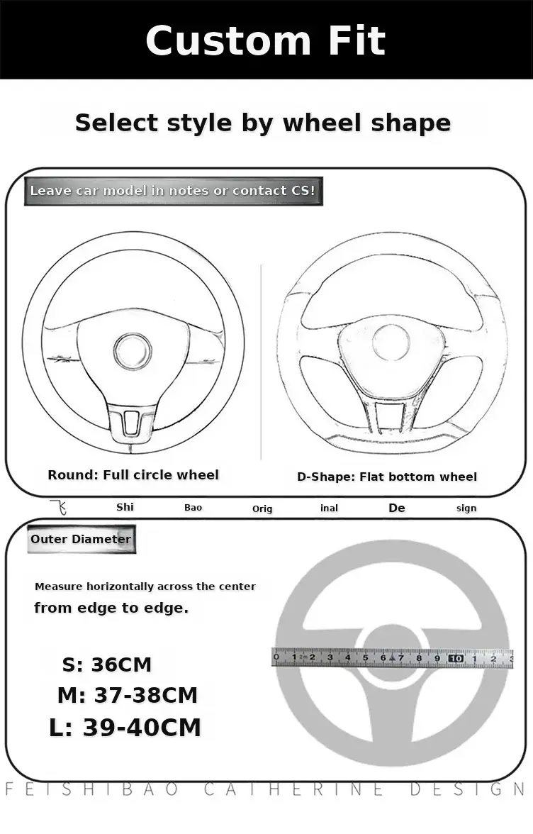 2025 3D Cheetah Car Steering Wheel Cover Oć 38CM â feature 3