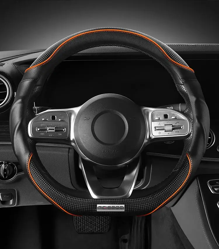 2025 3D Cheetah Car Steering Wheel Cover Oć 38CM â feature 32