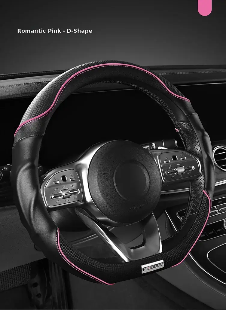 2025 3D Cheetah Car Steering Wheel Cover Oć 38CM â feature 33