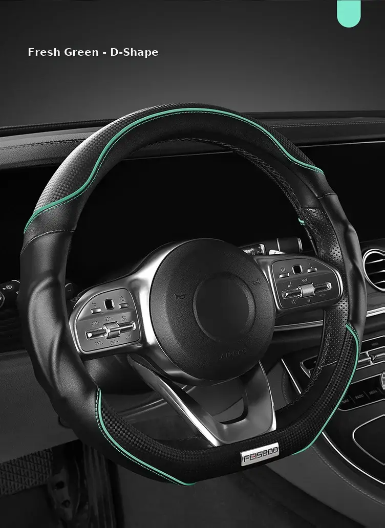 2025 3D Cheetah Car Steering Wheel Cover Oć 38CM â feature 35