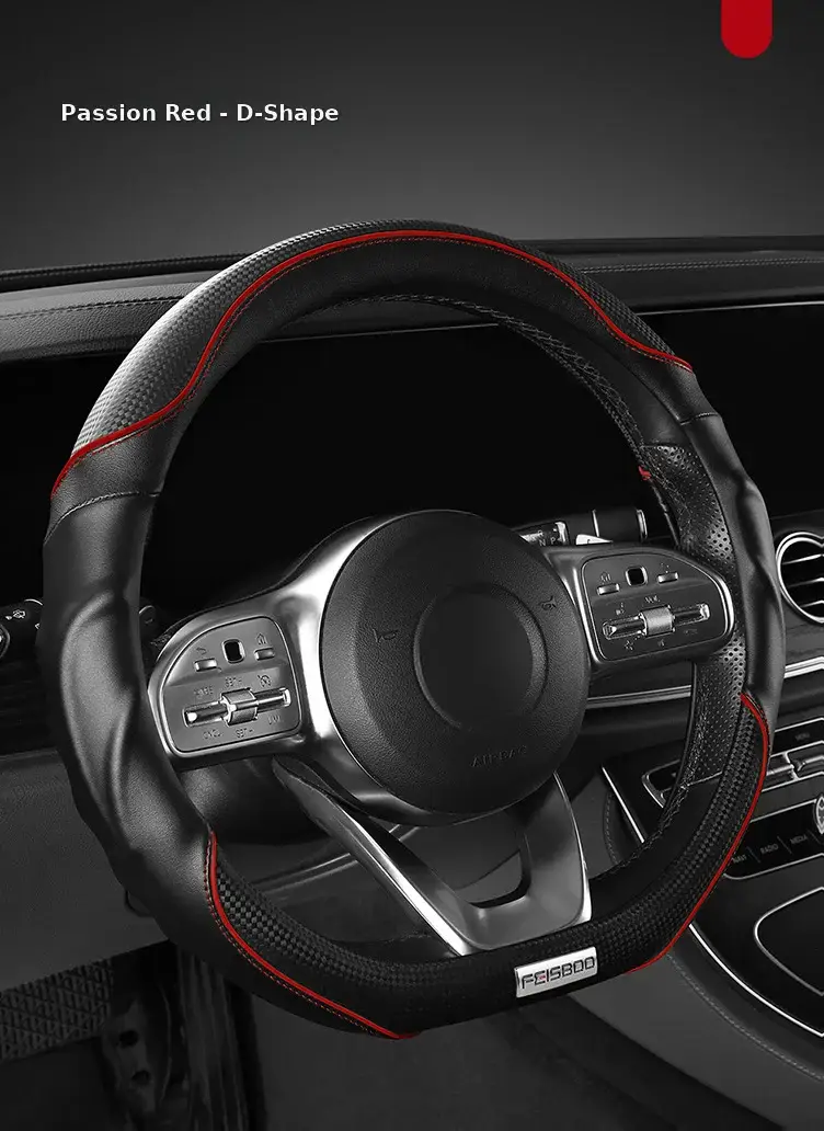 2025 3D Cheetah Car Steering Wheel Cover Oć 38CM â feature 37