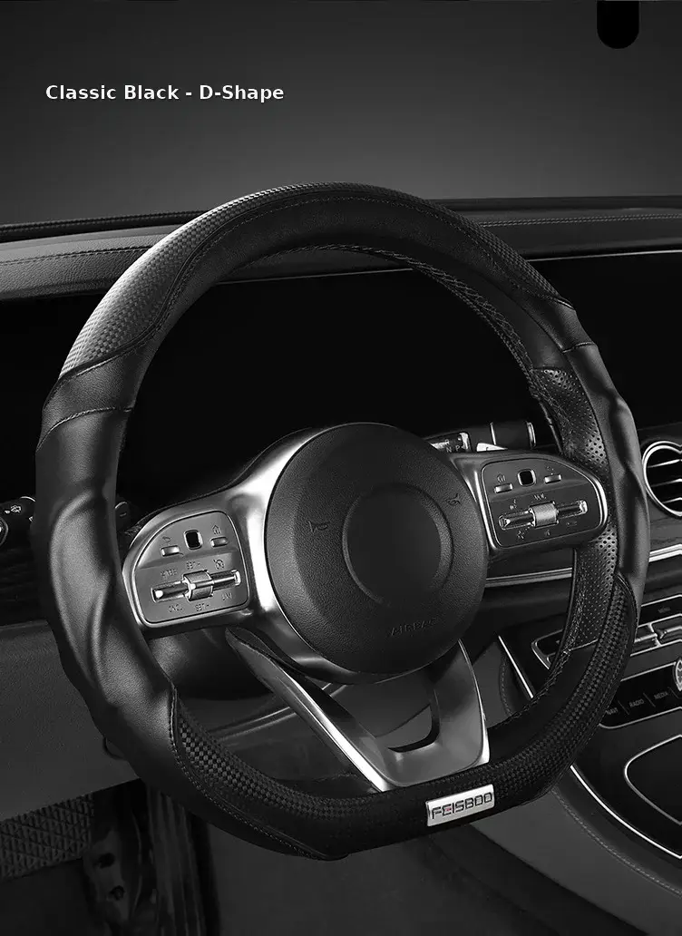 2025 3D Cheetah Car Steering Wheel Cover Oć 38CM â feature 41