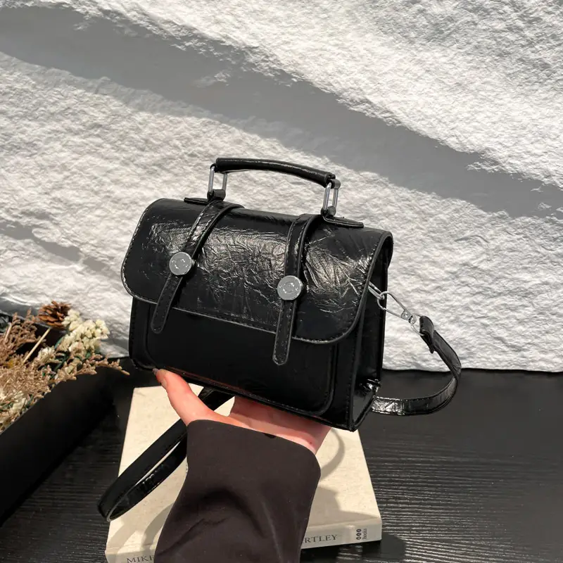2025 Spring New Korean Handbag Colorful Small Square Bag