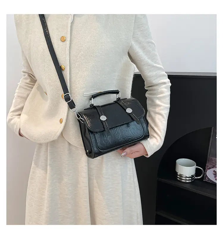 2025 Spring New Korean Handbag Colorful Small Square Bag — feature 14