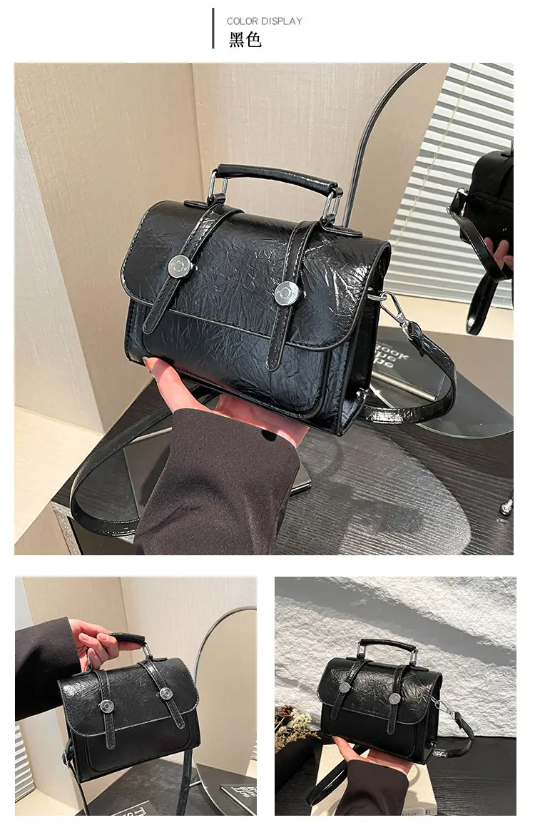 2025 Spring New Korean Handbag Colorful Small Square Bag — feature 16