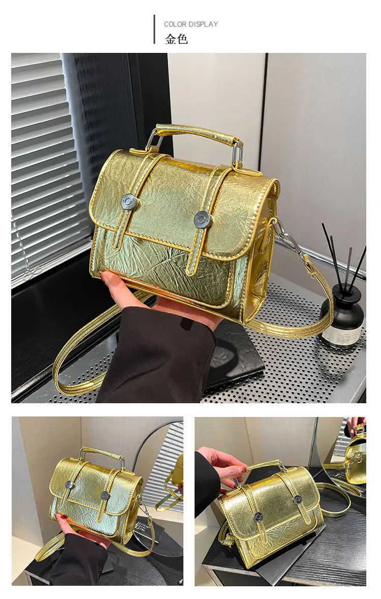 2025 Spring New Korean Handbag Colorful Small Square Bag — feature 18