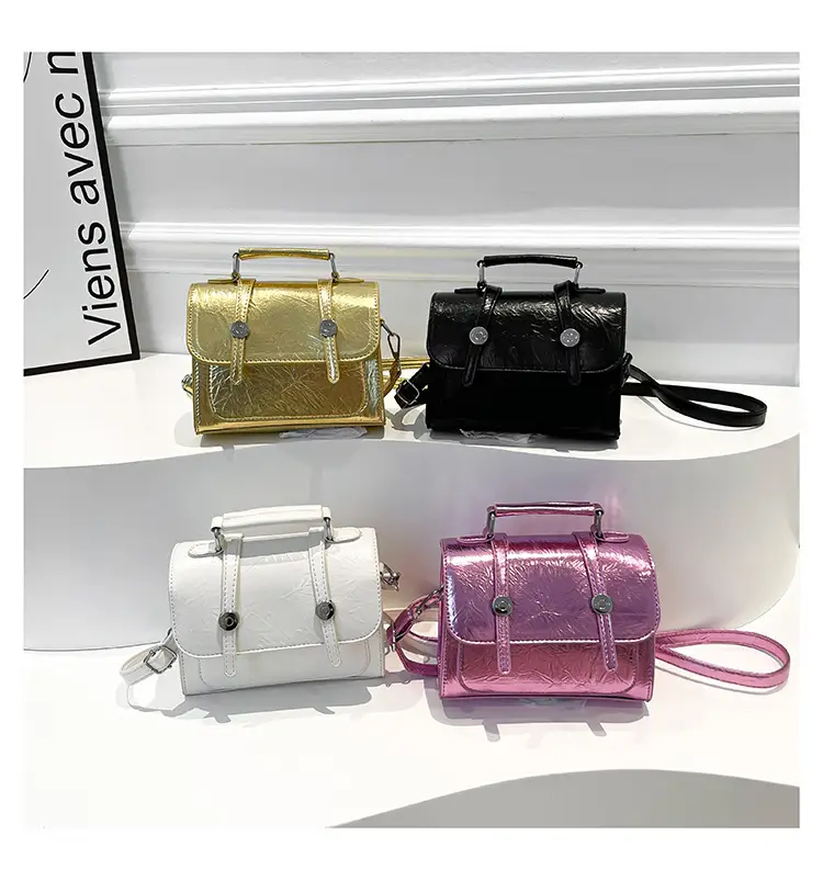 2025 Spring New Korean Handbag Colorful Small Square Bag — feature 20