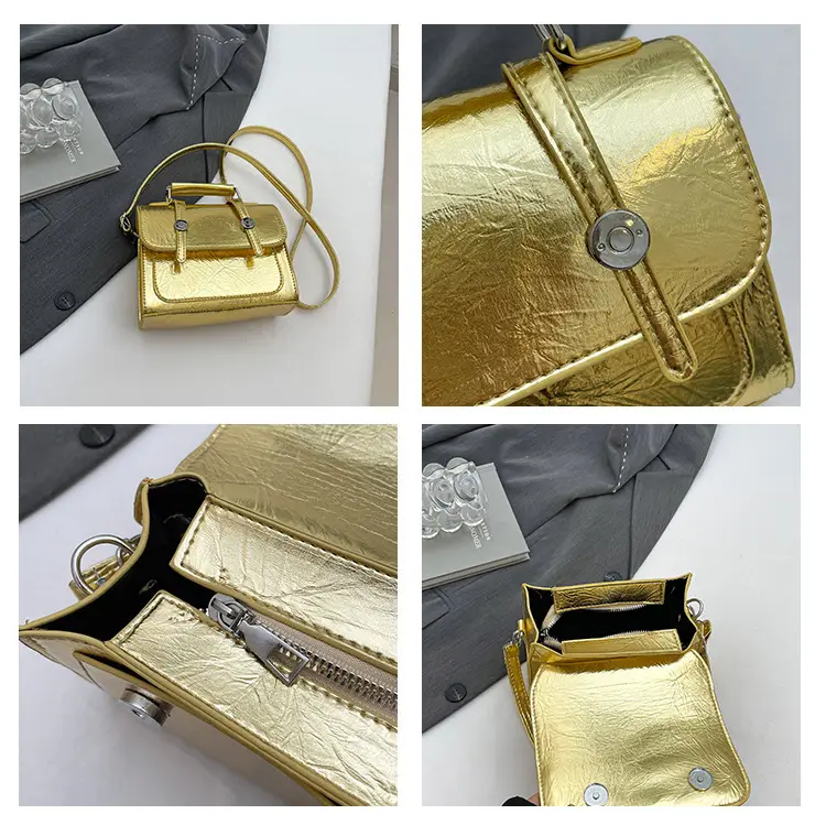 2025 Spring New Korean Handbag Colorful Small Square Bag — feature 7