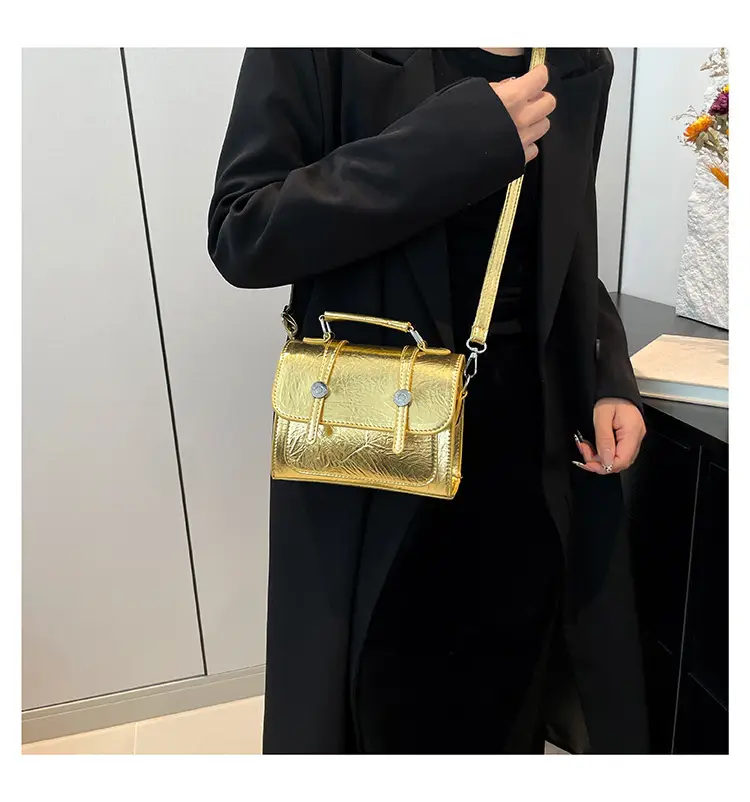 2025 Spring New Korean Handbag Colorful Small Square Bag — feature 9