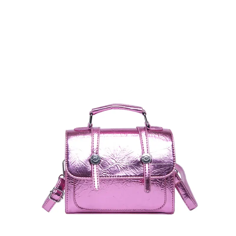 2025 Spring New Korean Handbag Colorful Small Square Bag