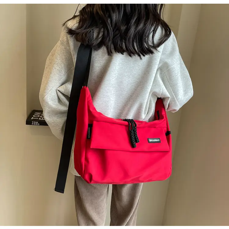 Red Crossbody Bag for Girls Student Large Capacity — feature 26