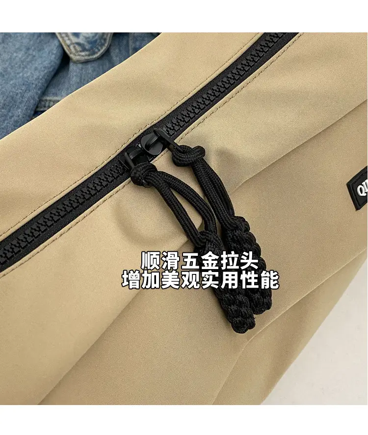 Red Crossbody Bag for Girls Student Large Capacity — feature 6