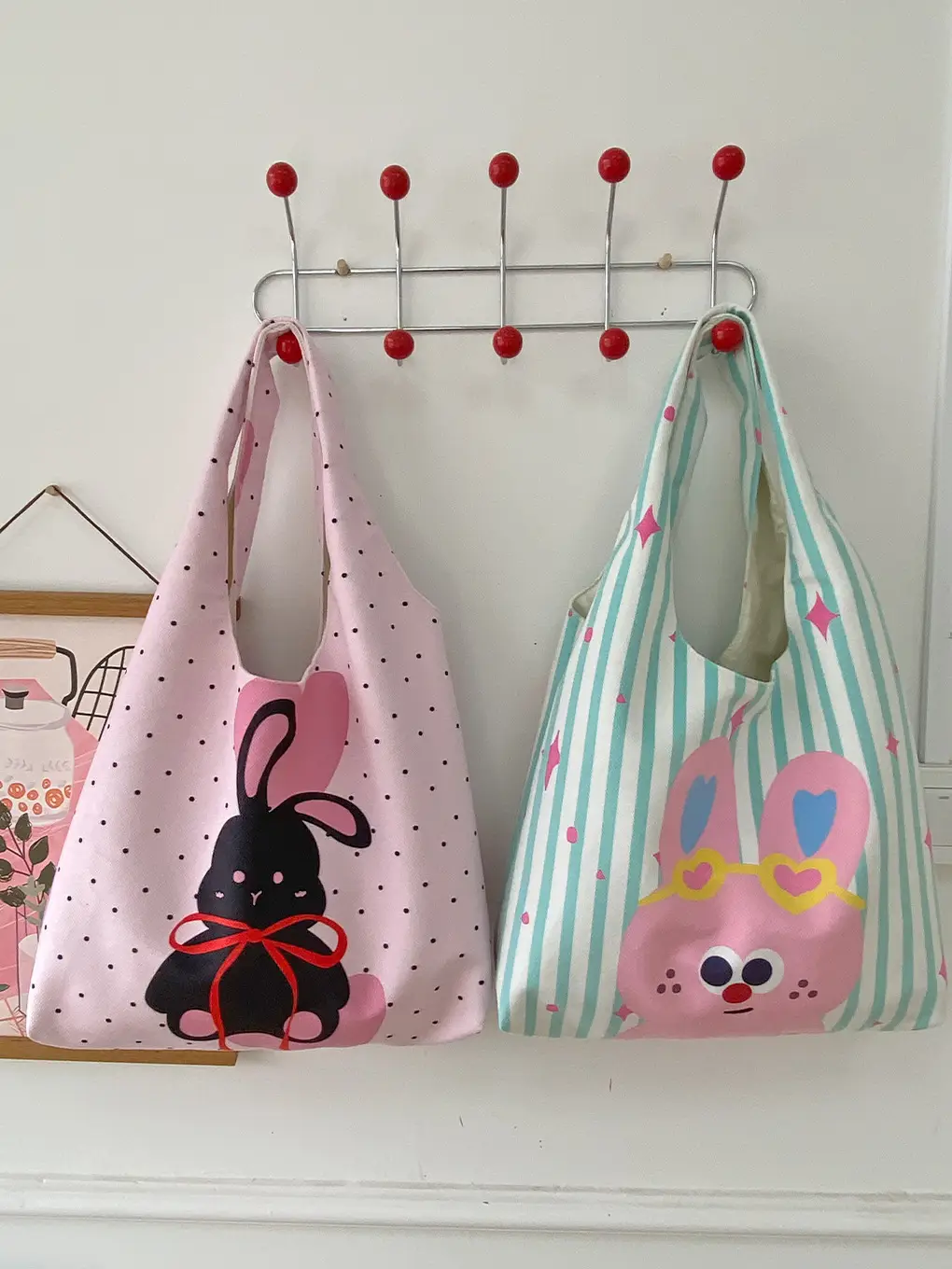 Cute Cartoon Shoulder Bags for College Students