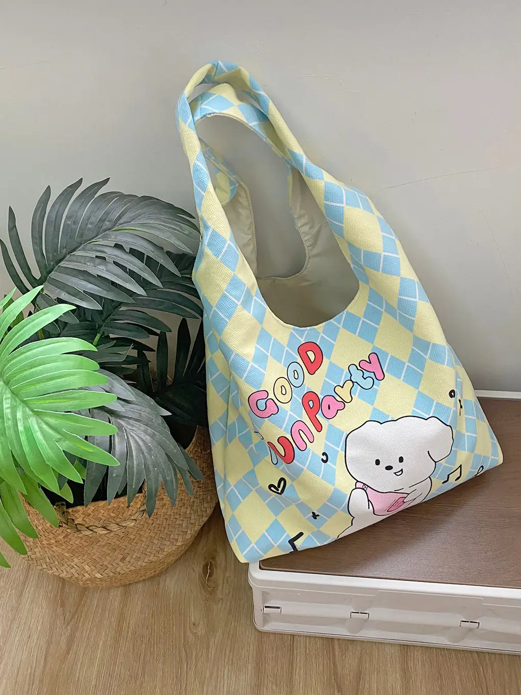 Cute Cartoon Shoulder Bags for College Students