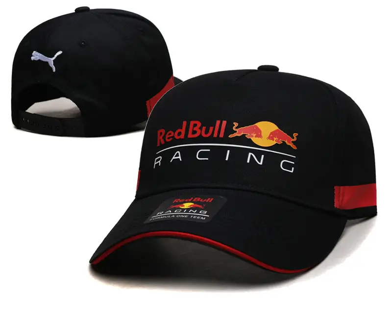 New Cross-Border Racing Cap Red Bull Car F1 Baseball Cap Hip-Hop Skateboard Cap Rock Hip-Hop Back Mesh Peaked Cap — feature 21