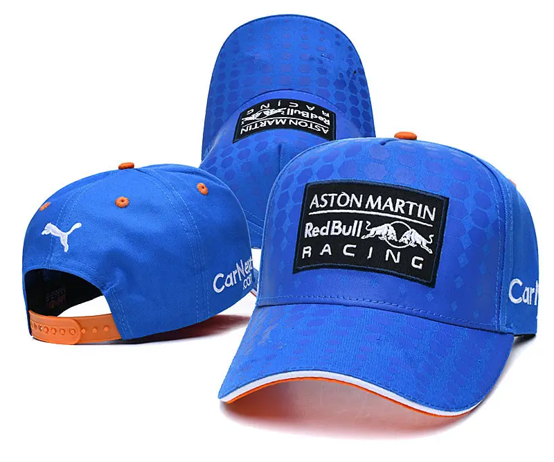 New Cross-Border Racing Cap Red Bull Car F1 Baseball Cap Hip-Hop Skateboard Cap Rock Hip-Hop Back Mesh Peaked Cap — feature 22