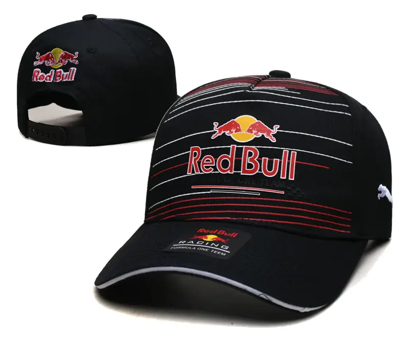 New Cross-Border Racing Cap Red Bull Car F1 Baseball Cap Hip-Hop Skateboard Cap Rock Hip-Hop Back Mesh Peaked Cap — feature 23