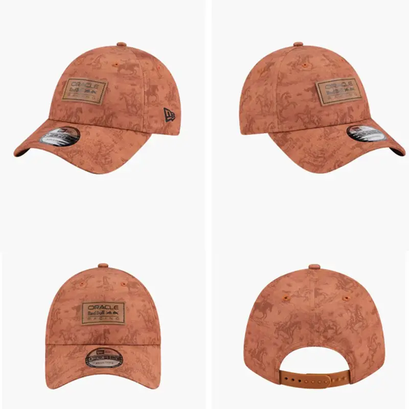 New Cross-Border Racing Cap Red Bull Car F1 Baseball Cap Hip-Hop Skateboard Cap Rock Hip-Hop Back Mesh Peaked Cap