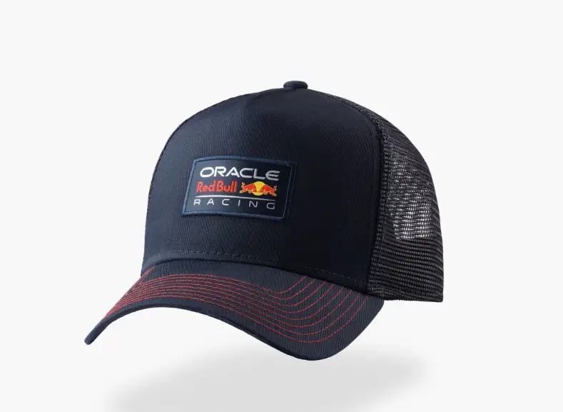 New Cross-Border Racing Cap Red Bull Car F1 Baseball Cap Hip-Hop Skateboard Cap Rock Hip-Hop Back Mesh Peaked Cap