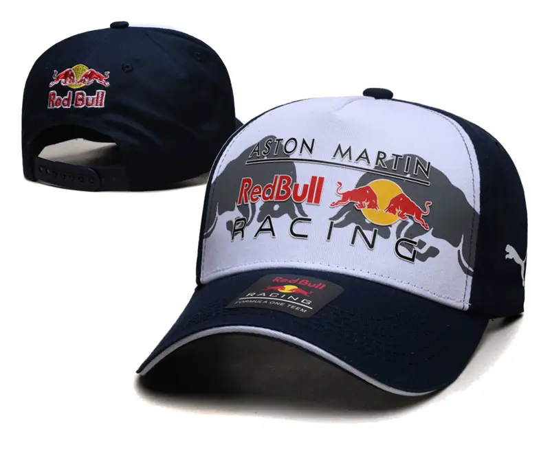 New Cross-Border Racing Cap Red Bull Car F1 Baseball Cap Hip-Hop Skateboard Cap Rock Hip-Hop Back Mesh Peaked Cap