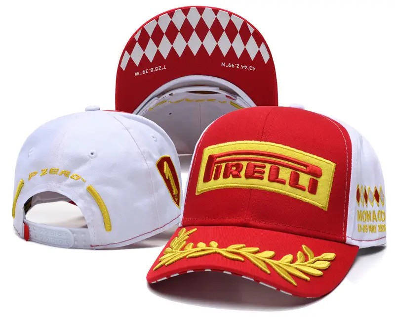 New Cross-Border Racing Cap Red Bull Car F1 Baseball Cap Hip-Hop Skateboard Cap Rock Hip-Hop Back Mesh Peaked Cap