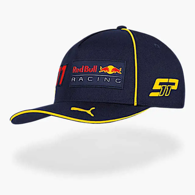 New Cross-Border Racing Cap Red Bull Car F1 Baseball Cap Hip-Hop Skateboard Cap Rock Hip-Hop Back Mesh Peaked Cap