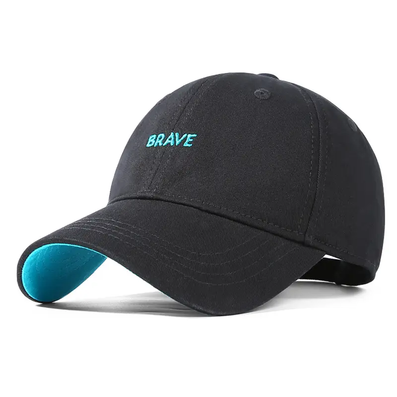 Brave Embroidered Soft Cotton Cap for Men Women - Image 2
