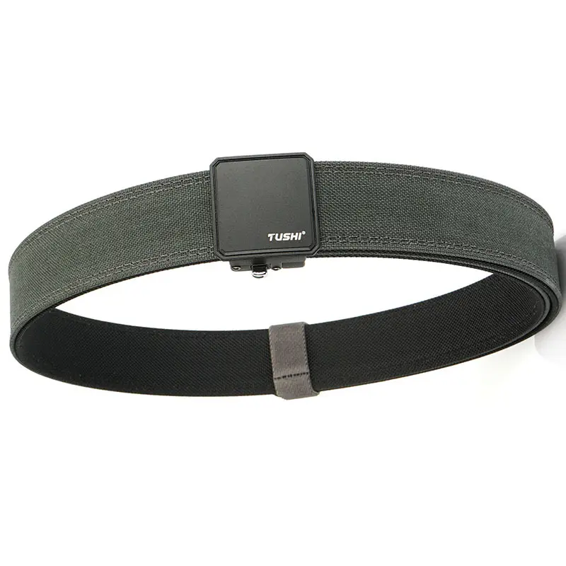 Men's Black Dual-Purpose Belt with Automatic Buckle - Image 4