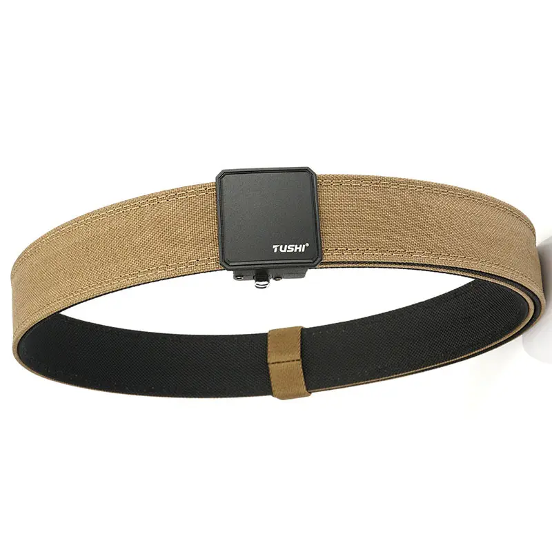 Men's Black Dual-Purpose Belt with Automatic Buckle - Image 3