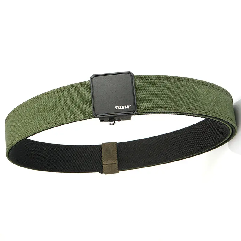 Men's Black Dual-Purpose Belt with Automatic Buckle - Image 2