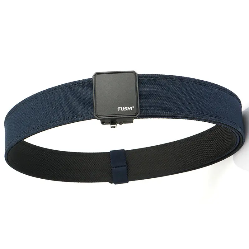 Men's Black Dual-Purpose Belt with Automatic Buckle - Image 5