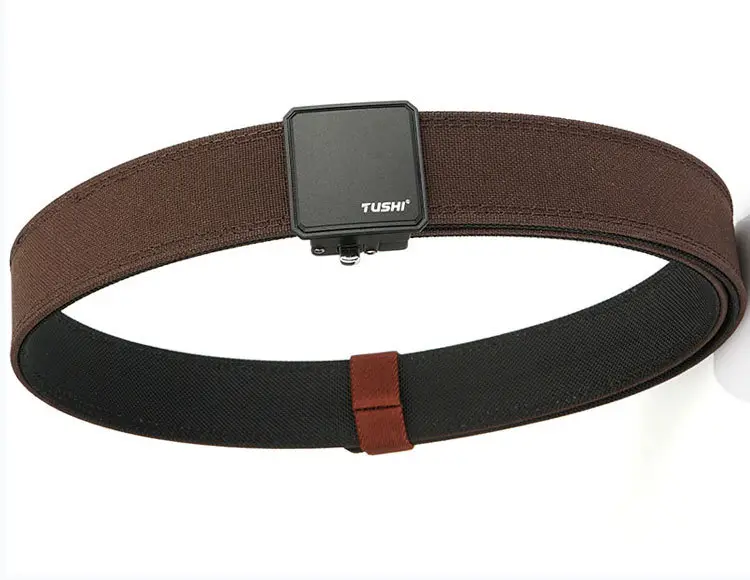 Men's Black Dual-Purpose Belt with Automatic Buckle — feature 19
