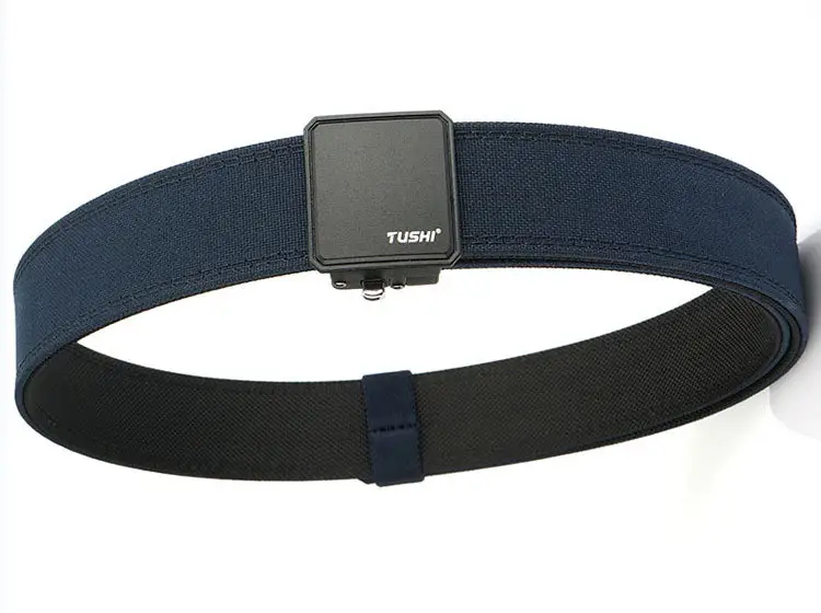 Men's Black Dual-Purpose Belt with Automatic Buckle — feature 22