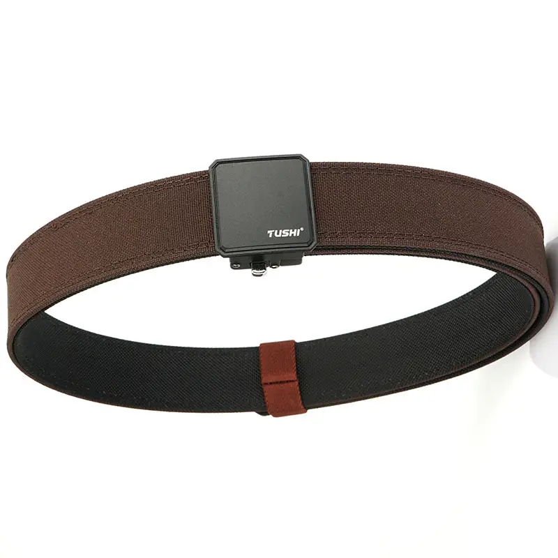 Men's Black Dual-Purpose Belt with Automatic Buckle - Image 6
