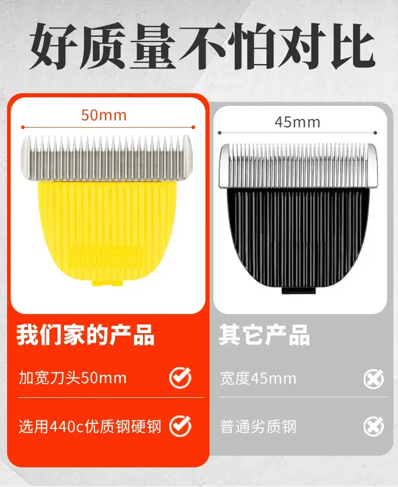 Factory Wholesale Wool Scissors 25 Teeth High Low Teeth Electric Push — feature 9
