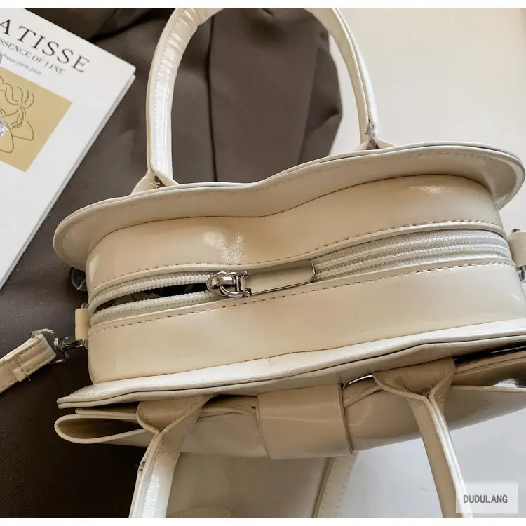 Heart-Shaped Bowknot Shoulder Bag for Women — feature 32