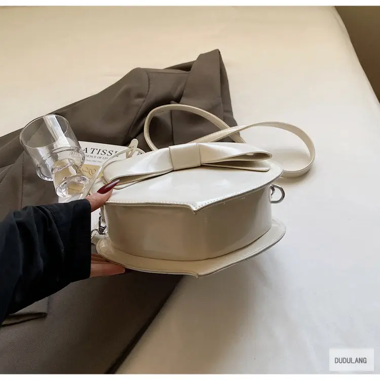 Heart-Shaped Bowknot Shoulder Bag for Women — feature 38