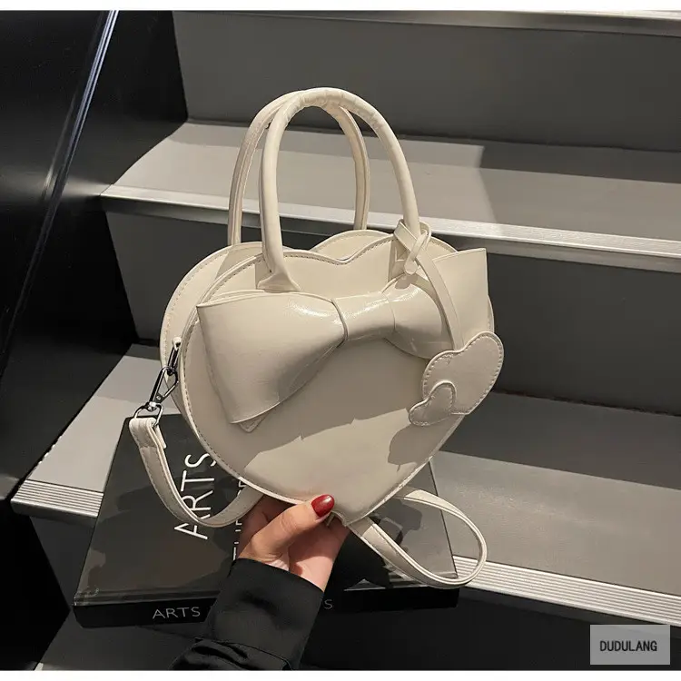 Heart-Shaped Bowknot Shoulder Bag for Women — feature 43