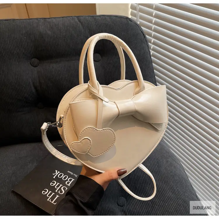 Heart-Shaped Bowknot Shoulder Bag for Women — feature 56