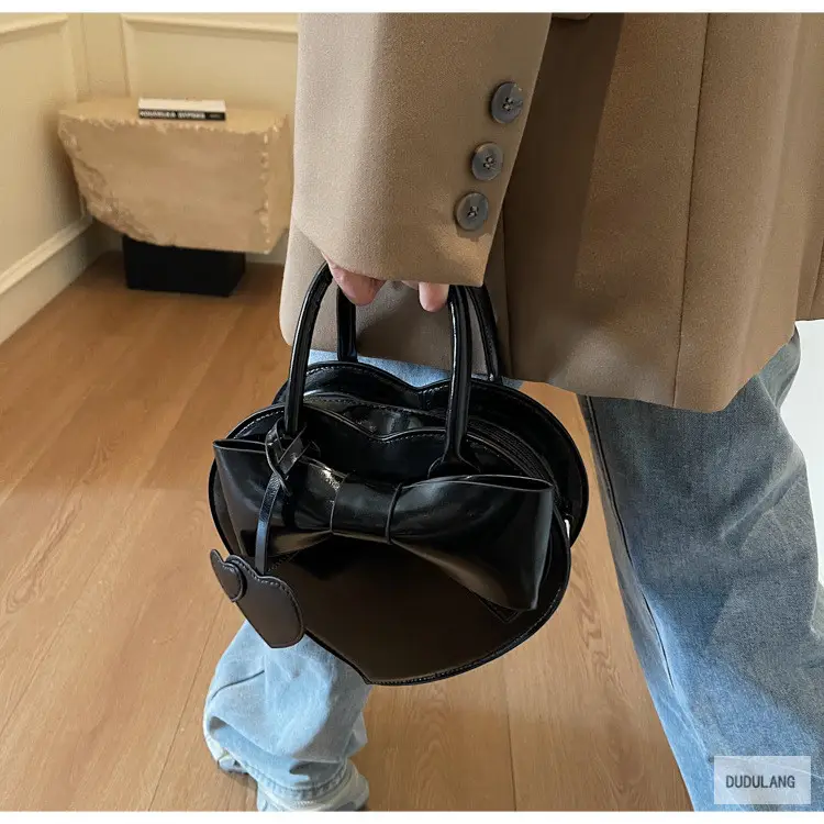 Heart-Shaped Bowknot Shoulder Bag for Women — feature 81