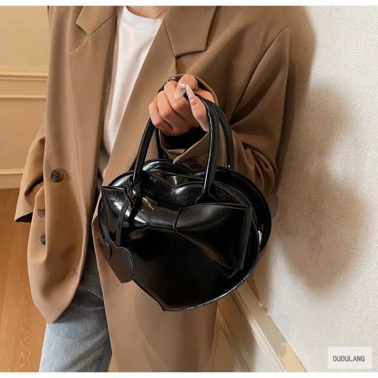 Heart-Shaped Bowknot Shoulder Bag for Women — feature 82