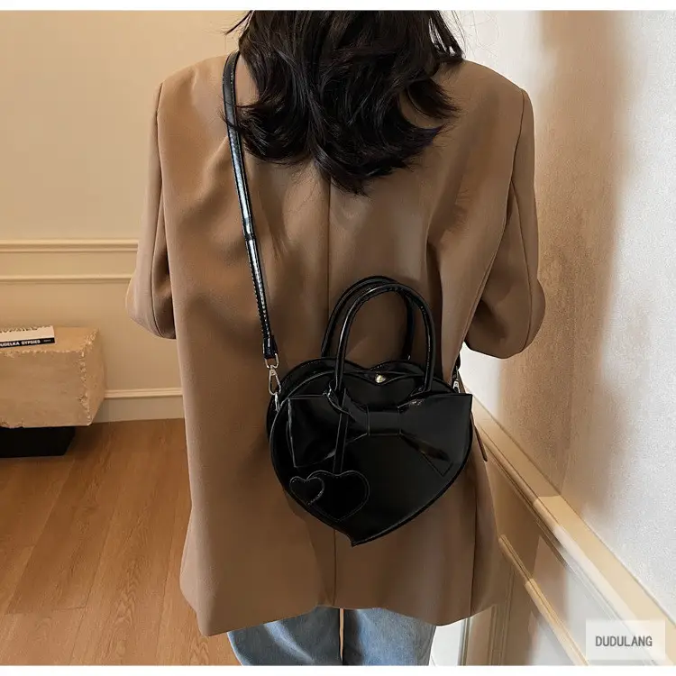 Heart-Shaped Bowknot Shoulder Bag for Women — feature 89