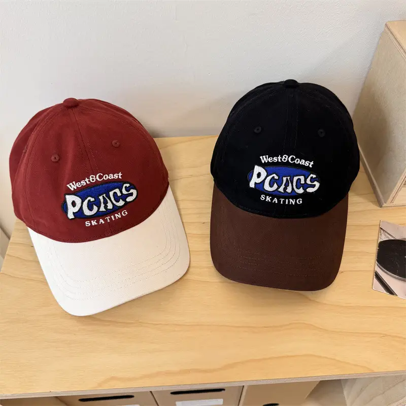 American College Cap Set of 3 Retro Colors - Image 6