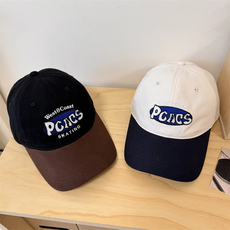 American College Cap Set of 3 Retro Colors - Image 7
