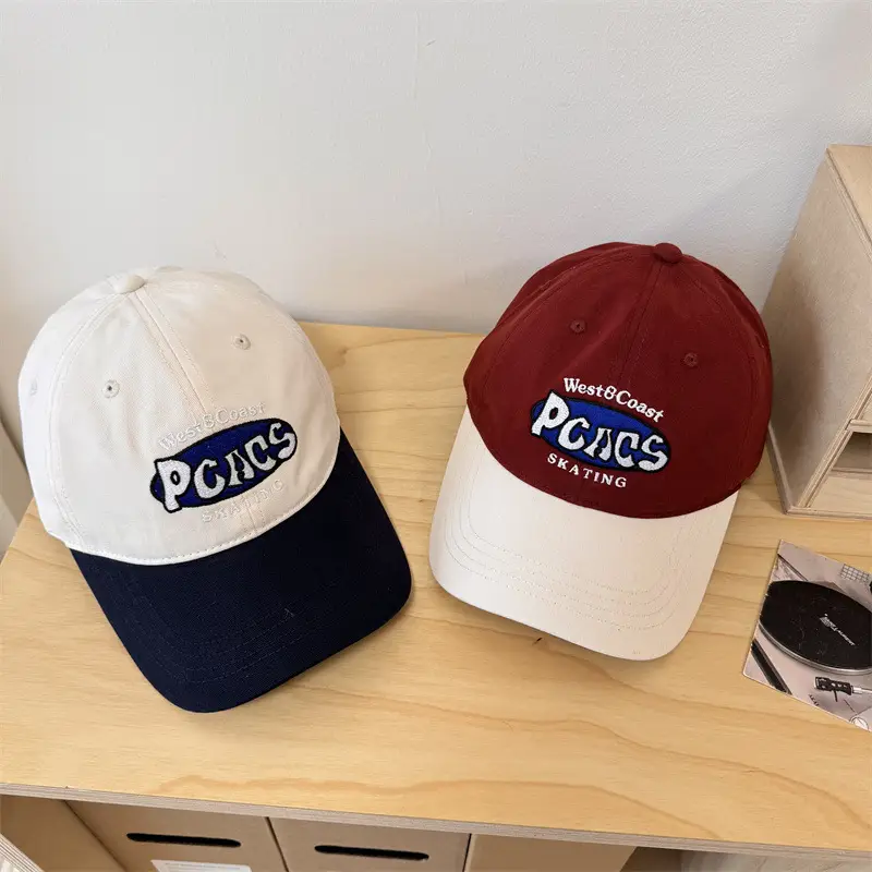 American College Cap Set of 3 Retro Colors - Image 8